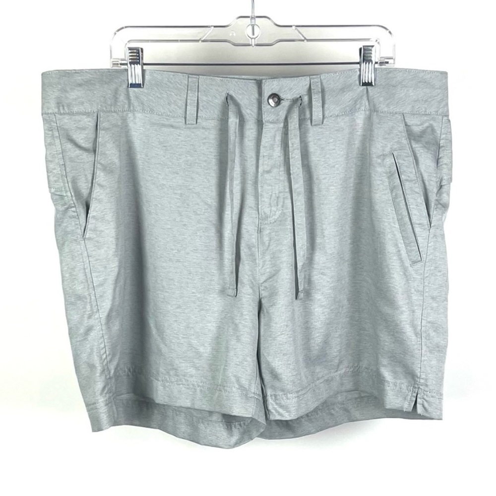 Magellan Light Gray Flat Front Shorts XXL
